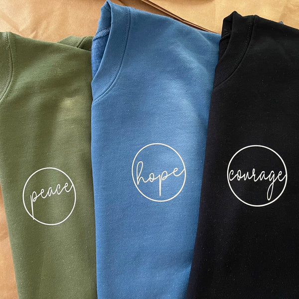 Embrace Crew Neck Sweater