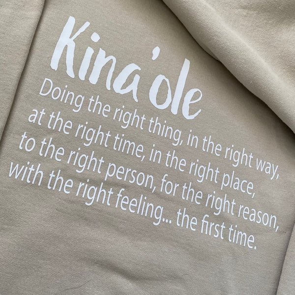 Kina'Ole Adult Pullover Hoodie