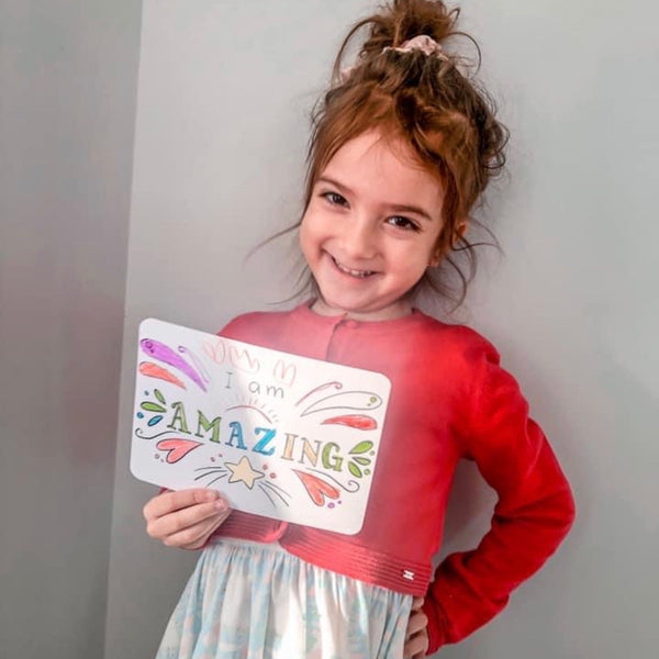 "Affirm Big" Colouring Affirmation Deck