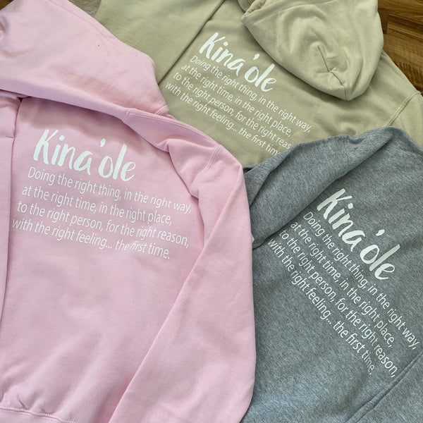 Kina'Ole Childs Pullover Hoodie