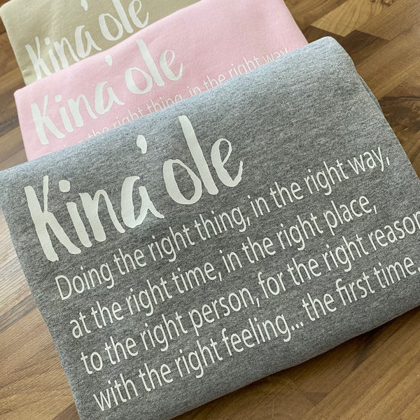 Kina'Ole Adult Pullover Hoodie