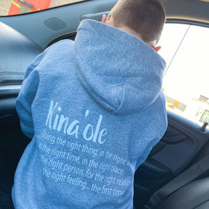 Kina'Ole Childs Pullover Hoodie